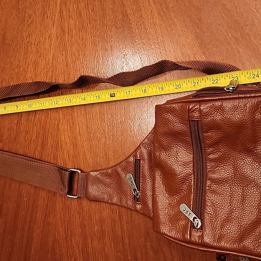 Ameri Travel Leather Crossbody! Amazing Fall Rich… - image 5